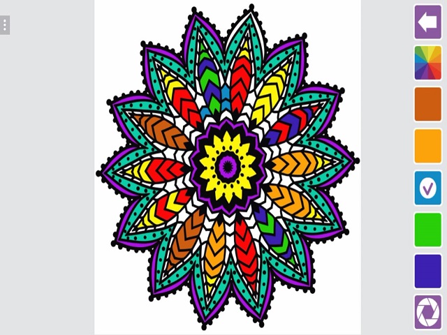 Mandala Coloring Book | Pomu.jp